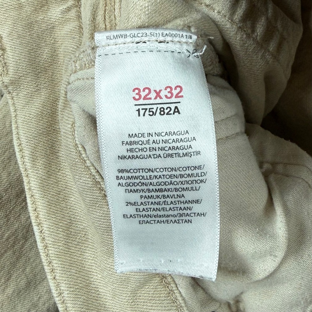 Polo Ralph Lauren Mens 32x32 (Actual 32x30) Tan Hampton Relaxed Straight Jeans - Picture 6 of 10